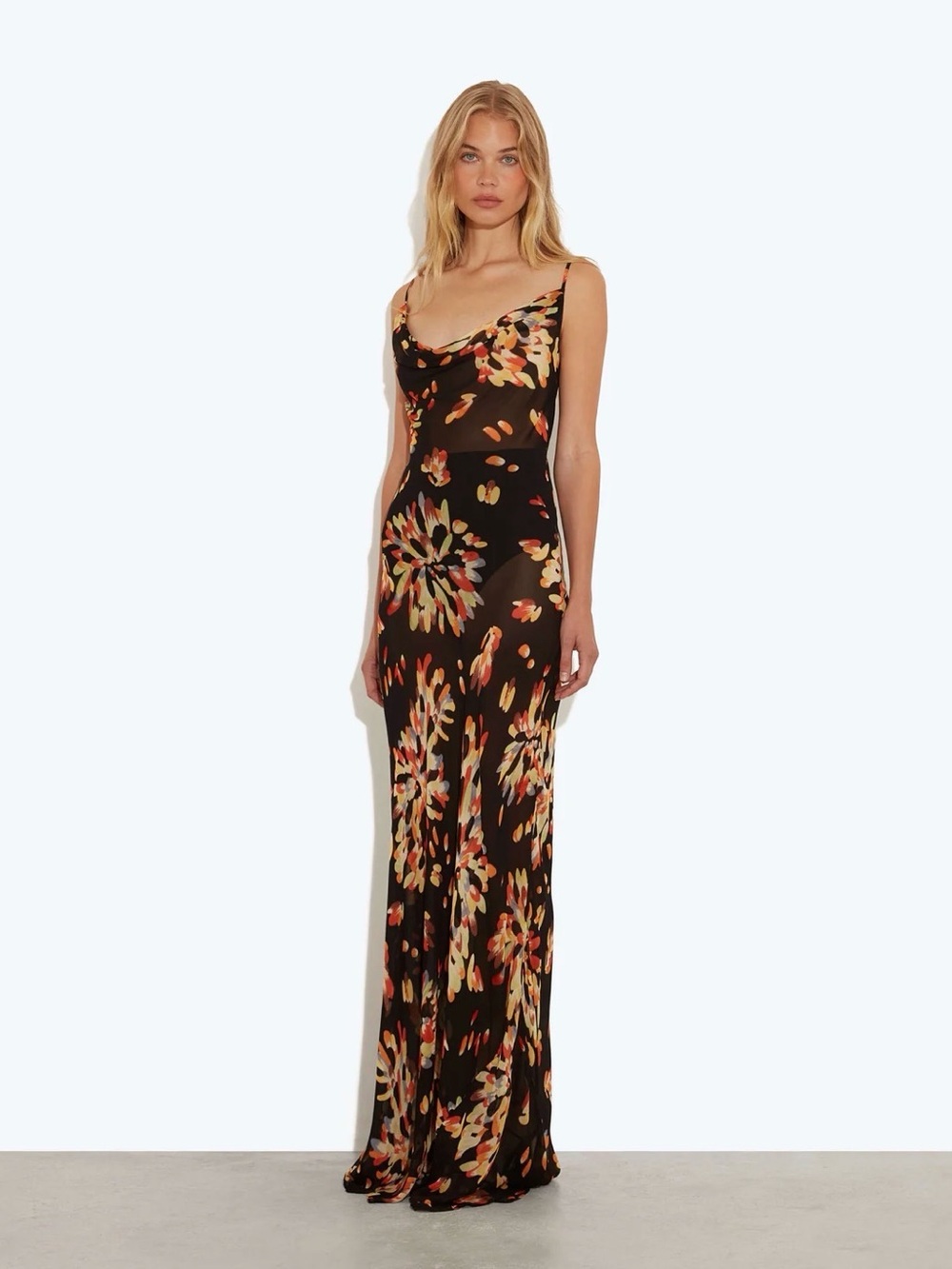 Rat & Boa Catarina Slip Maxi Dress XXL